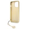 Guess GUHCP13LGF4GBR iPhone 13 Pro /  13 6,1" brązowy/brown hardcase 4G Charms Collection na NearMe.pl