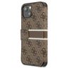 Guess GUBKP13S4GDBR iPhone 13 mini 5,4"brązowy/brown book 4G Stripe na NearMe.pl