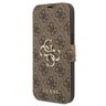 Guess GUBKP13L4GMGBR iPhone 13 Pro / 13 6,1" brązowy/brown book 4G Big Metal Logo na NearMe.pl