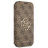 Guess GUBKP13L4GMGBR iPhone 13 Pro / 13 6,1" brązowy/brown book 4G Big Metal Logo na NearMe.pl