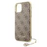 Guess GUHCN65GF4GBR iPhone 11 Pro Max6,5" brązowy/brown hard case 4G Charms Collection na NearMe.pl