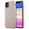 Guess GUHCN61G4GLPI iPhone 11 / Xr 6,1"różowy/pink hard case 4G Stripe Collection na NearMe.pl