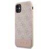Guess GUHCN61G4GLPI iPhone 11 / Xr 6,1"różowy/pink hard case 4G Stripe Collection na NearMe.pl