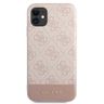 Guess GUHCN61G4GLPI iPhone 11 / Xr 6,1"różowy/pink hard case 4G Stripe Collection na NearMe.pl