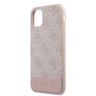 Guess GUHCN61G4GLPI iPhone 11 / Xr 6,1"różowy/pink hard case 4G Stripe Collection na NearMe.pl