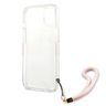 Guess GUHCP13SKMABPI iPhone 13 mini 5,4"różowy/pink hardcase Marble Strap Collection na NearMe.pl