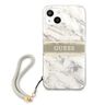 Guess GUHCP13MKMABGR iPhone 13 / 14 / 156.1" szary/grey hardcase Marble Strap Collection na NearMe.pl