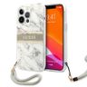 Guess GUHCP13LKMABGR iPhone 13 Pro / 136,1" szary/grey hardcase Marble Strap Collection na NearMe.pl