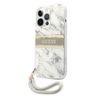 Guess GUHCP13XKMABGR iPhone 13 Pro Max6,7" szary/grey hardcase Marble Strap Collection na NearMe.pl