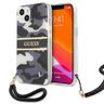 Guess GUHCP13SKCABBK iPhone 13 mini 5,4" czarny/black hardcase Camo Strap Collection na NearMe.pl