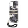 Guess GUHCP13SKCABBK iPhone 13 mini 5,4" czarny/black hardcase Camo Strap Collection na NearMe.pl