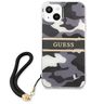Guess GUHCP13MKCABBK iPhone 13 / 14 / 156.1" czarny/black hardcase Camo Strap Collection na NearMe.pl