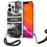 Guess GUHCP13LKCABBK iPhone 13 Pro / 13 6,1" czarny/black hardcase Camo Strap Collection na NearMe.pl