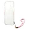 Guess GUHCP13SKCABPI iPhone 13 mini 5,4" różowy/pink hardcase Camo Strap Collection na NearMe.pl