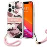 Guess GUHCP13XKCABPI iPhone 13 Pro Max6,7" różowy/pink hardcase Camo Strap Collection na NearMe.pl