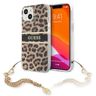 Guess GUHCP13MKBSLEO iPhone 13 / 14 / 156.1" Leopard hardcase Gold Chain na NearMe.pl