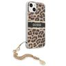 Guess GUHCP13MKBSLEO iPhone 13 / 14 / 156.1" Leopard hardcase Gold Chain na NearMe.pl