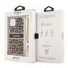 Guess GUHCP13MKBSLEO iPhone 13 / 14 / 156.1" Leopard hardcase Gold Chain na NearMe.pl