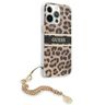 Guess GUHCP13LKBSLEO iPhone 13 Pro / 136,1" Leopard hardcase Gold Chain na NearMe.pl