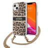 Guess GUHCP13SKBCLE iPhone 13 mini 5,4" Leopard hardcase Gold Strap na NearMe.pl