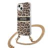 Guess GUHCP13SKBCLE iPhone 13 mini 5,4" Leopard hardcase Gold Strap na NearMe.pl