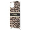 Guess GUHCP13SKBCLE iPhone 13 mini 5,4" Leopard hardcase Gold Strap na NearMe.pl