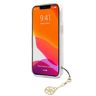 Guess GUHCP13MKB4GBR iPhone 13 / 14 / 156.1" Transparent hardcase 4G Brown Strap Charm na NearMe.pl