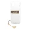 Guess GUHCP13MKB4GBR iPhone 13 / 14 / 156.1" Transparent hardcase 4G Brown Strap Charm na NearMe.pl