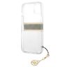 Guess GUHCP13MKB4GBR iPhone 13 / 14 / 156.1" Transparent hardcase 4G Brown Strap Charm na NearMe.pl