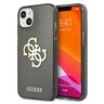 Guess GUHCP13MPCUGL4GBK iPhone 13 / 14 /15 6.1" czarny/black hard case Glitter 4G Big Logo na NearMe.pl