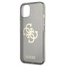 Guess GUHCP13MPCUGL4GBK iPhone 13 / 14 /15 6.1" czarny/black hard case Glitter 4G Big Logo na NearMe.pl