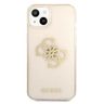 Guess GUHCP13MPCUGL4GGO iPhone 13 / 14 /15 6.1" złoty/gold hard case Glitter 4G Big Logo na NearMe.pl