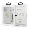 Guess GUHCP13MKS4GGO iPhone 13 / 14 / 156.1" Transparent hardcase 4G Gold Charms Collection na NearMe.pl