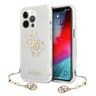 Guess GUHCP13LKS4GGO iPhone 13 Pro / 136,1" Transparent hardcase 4G Gold Charms Collection na NearMe.pl