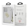 Guess GUHCP13LKS4GGO iPhone 13 Pro / 136,1" Transparent hardcase 4G Gold Charms Collection na NearMe.pl