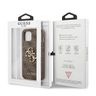 Guess GUHCP13M4GMGBR iPhone 13 / 14 / 15brązowy/brown hardcase 4G Big Metal Logo na NearMe.pl