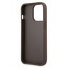 Guess GUHCP13L4GMGBR iPhone 13 Pro / 136,1" brązowy/brown hardcase 4G Big Metal Logo na NearMe.pl