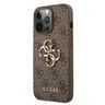 Guess GUHCP13X4GMGBR iPhone 13 Pro Max 6,7" brązowy/brown hardcase 4G Big Metal Logo na NearMe.pl