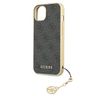 Guess GUHCP13SGF4GGR iPhone 13 mini 5,4"szary/grey hardcase 4G Charms Collection na NearMe.pl