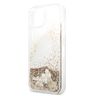 Guess GUHCP13SGLHFLGO iPhone 13 mini 5,4" gold/złoty hardcase Glitter Charms na NearMe.pl