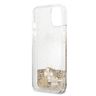Guess GUHCP13SGLHFLGO iPhone 13 mini 5,4" gold/złoty hardcase Glitter Charms na NearMe.pl