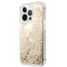 Guess GUHCP13LGLHFLGO iPhone 13 Pro / 136,1" gold/złoty hardcase Glitter Charms na NearMe.pl
