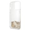 Guess GUHCP13LGLHFLGO iPhone 13 Pro / 136,1" gold/złoty hardcase Glitter Charms na NearMe.pl