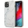 Guess GUHCP13SPCUMAWH iPhone 13 mini5,4" biały/white hardcase Marble na NearMe.pl