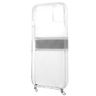 Guess GUHCP13SKC4GBSI iPhone 13 mini5,4" Transparent hardcase 4G Grey Strap Silver Chain na NearMe.pl