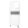 Guess GUHCP13LKC4GBSI iPhone 13 Pro / 136,1" Transparent hardcase 4G Grey Strap Silver Chain na NearMe.pl