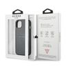 Guess GUHCP13MPSASBGR iPhone 13 / 14 /15 6.1" szary/grey Saffiano Strap na NearMe.pl