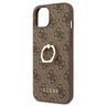 Guess GUHCP13S4GMRBR iPhone 13 mini 5,4"brązowy/brown hardcase 4G with ring stand na NearMe.pl