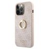 Guess GUHCP13L4GMRPI iPhone 13 Pro / 136,1" różowy/pink hardcase 4G with ring stand na NearMe.pl