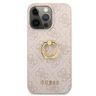 Guess GUHCP13L4GMRPI iPhone 13 Pro / 136,1" różowy/pink hardcase 4G with ring stand na NearMe.pl